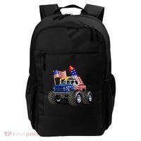 4th Of July Firecracker Monster Truck Backpack thumb 0