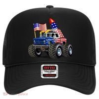 4th Of July Firecracker Monster Truck Hat thumb 0