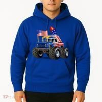 4th Of July Firecracker Monster Truck Hoodie thumb 2