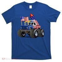 4th Of July Firecracker Monster Truck T-Shirt thumb 0