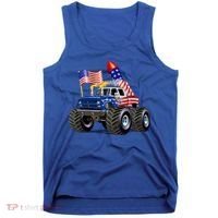 4th Of July Firecracker Monster Truck Tank Top thumb 0