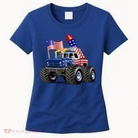 4th Of July Firecracker Monster Truck Women's T-Shirt thumb 0