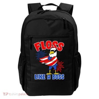 4th Of July Floss Like A Boss Eagle Backpack