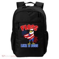 4th Of July Floss Like A Boss Eagle Backpack thumb 0