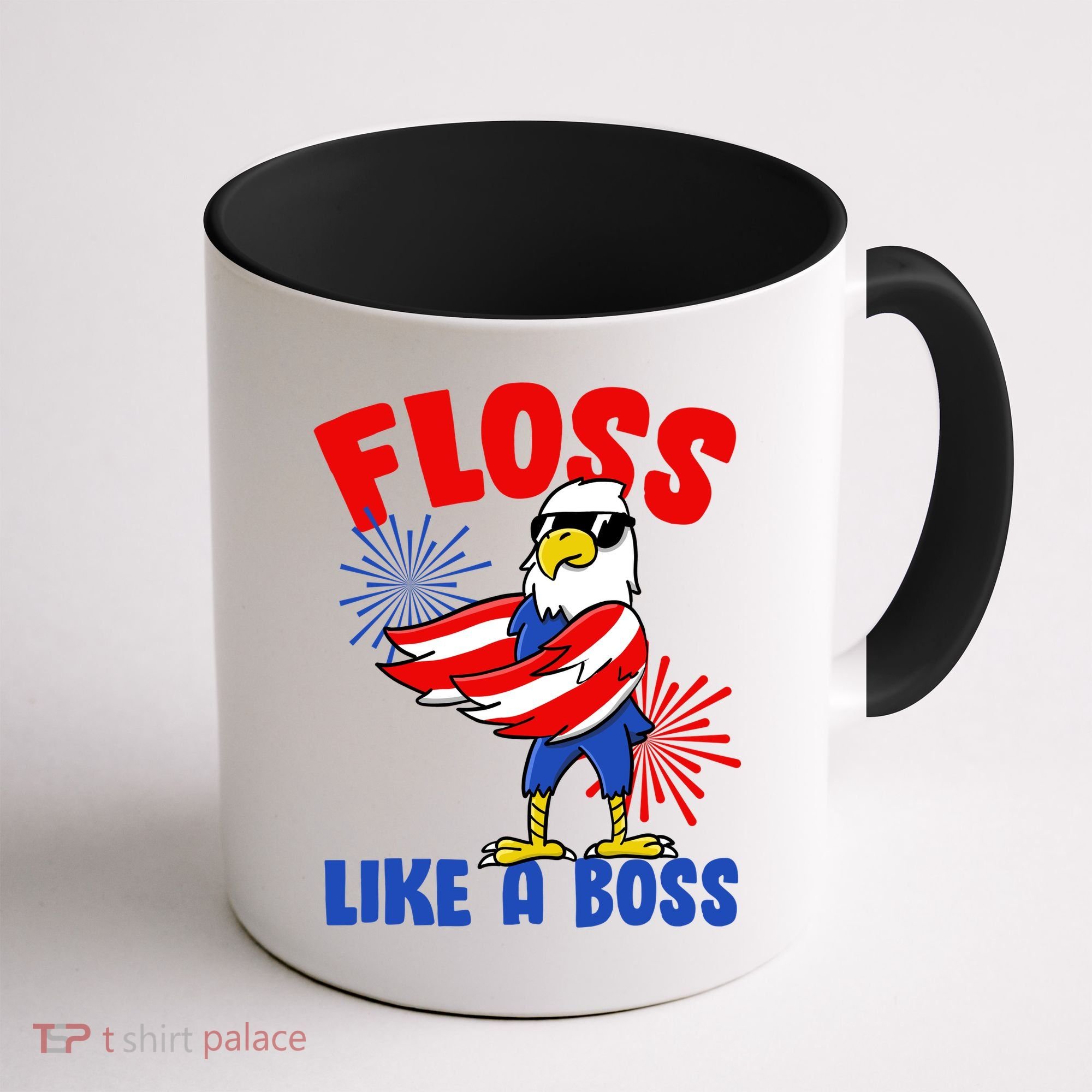 4th Of July Floss Like A Boss Eagle Coffee Mug