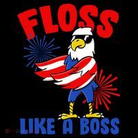 4th Of July Floss Like A Boss Eagle Coffee Mug thumb 5