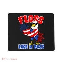 4th Of July Floss Like A Boss Eagle Mousepad thumb 0