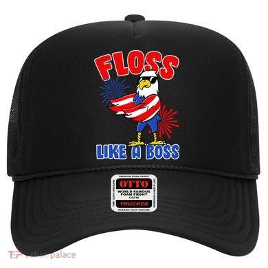 4th Of July Floss Like A Boss Eagle Hat