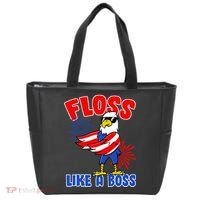 4th Of July Floss Like A Boss Eagle Tote Bag thumb 0