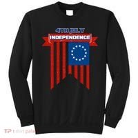 4th Of July Independence American Flag  Sweatshirt thumb 0