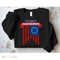 4th Of July Independence American Flag  Sweatshirt thumb 2
