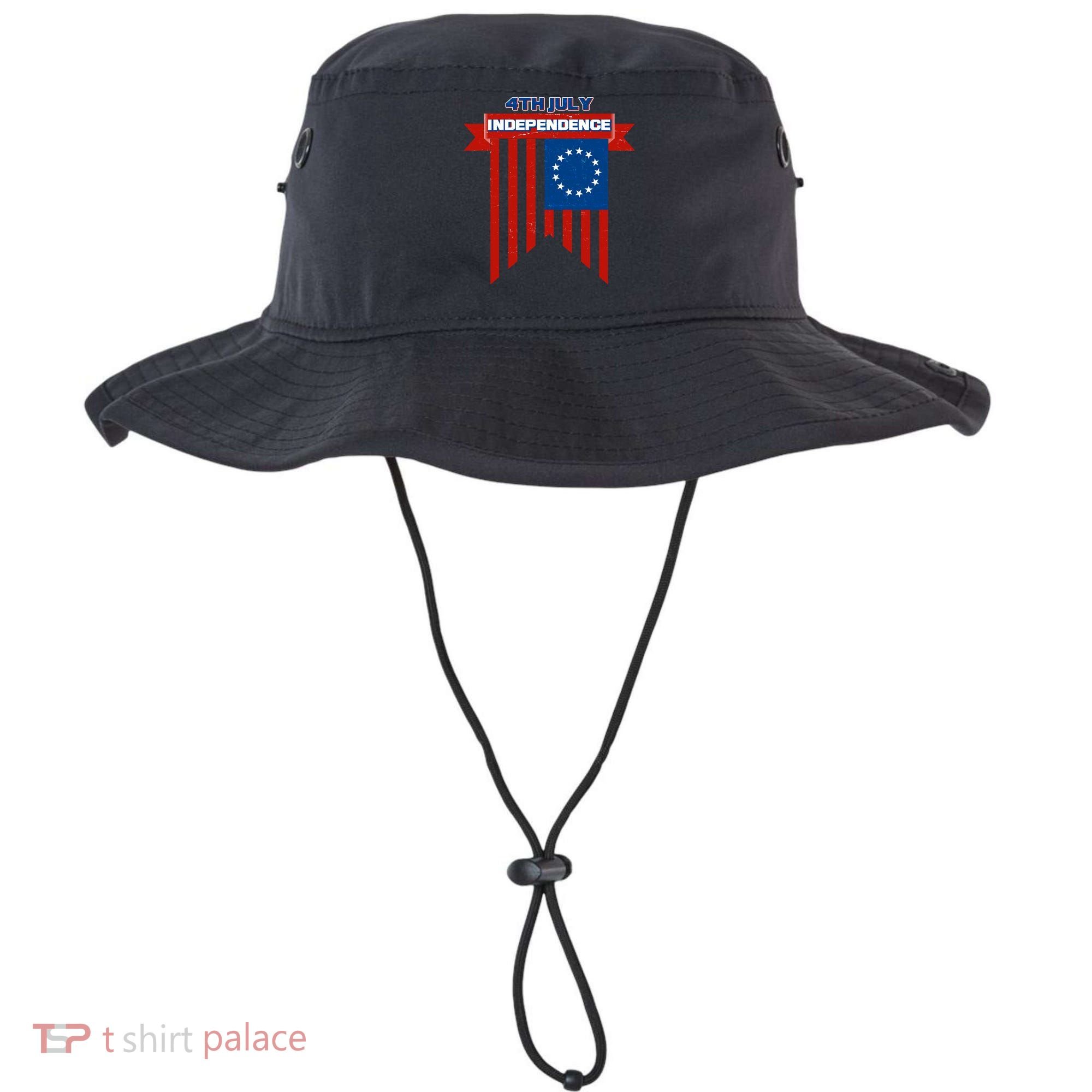 4th Of July Independence American Flag  Bucket Hat