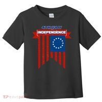 4th Of July Independence American Flag  Toddler T-Shirt thumb 0