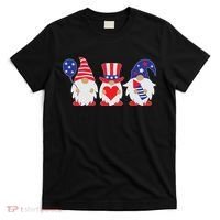4th of July Lawn Gnomes USA T-Shirt thumb 0