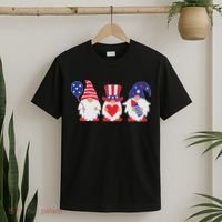 4th of July Lawn Gnomes USA T-Shirt thumb 2