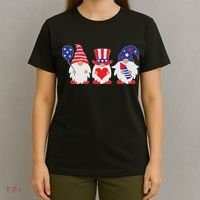 4th of July Lawn Gnomes USA T-Shirt thumb 4