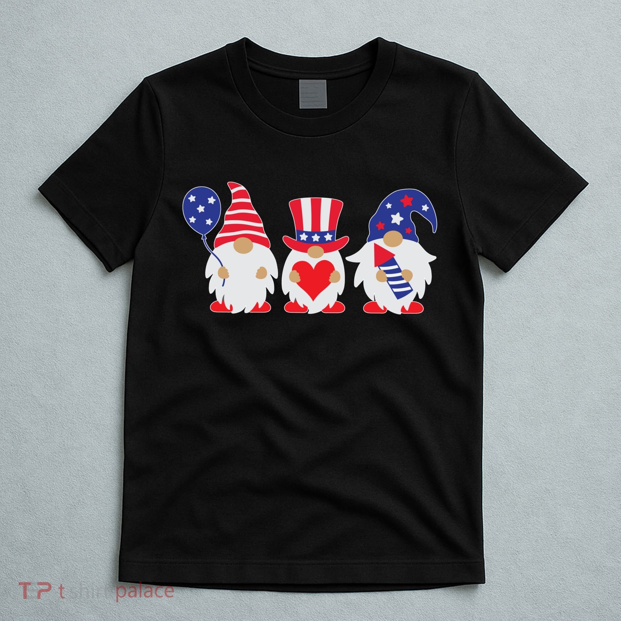 4th of July Lawn Gnomes USA T-Shirt