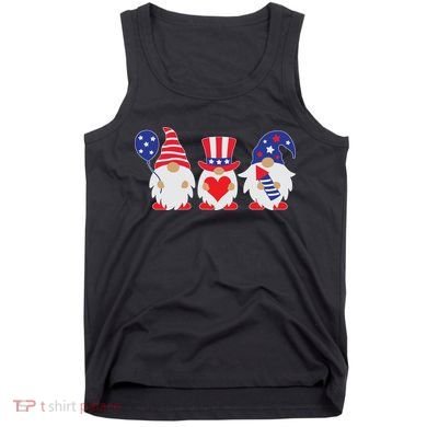 4th of July Lawn Gnomes USA Tank Top