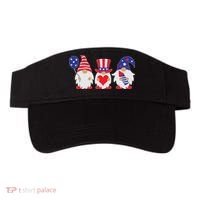 4th of July Lawn Gnomes USA Visor thumb 0