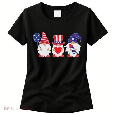 4th of July Lawn Gnomes USA Women's T-Shirt