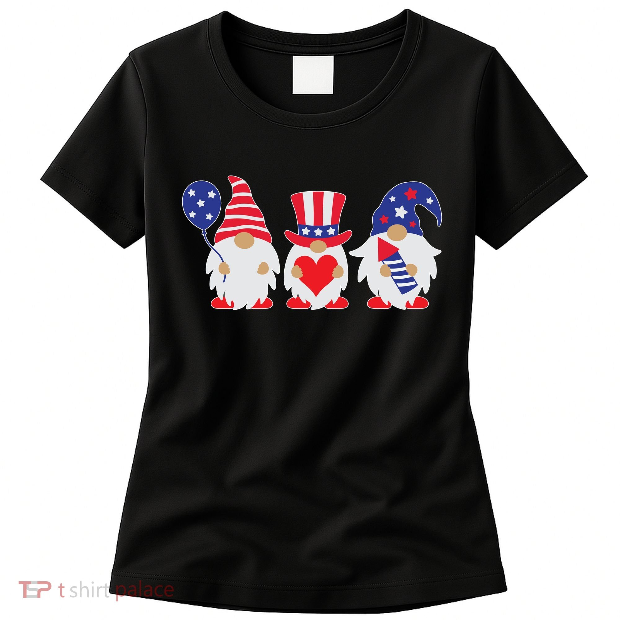 4th of July Lawn Gnomes USA Women's T-Shirt