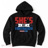 4th of July She's My Firecracker Matching Shirt Hoodie thumb 0