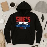 4th of July She's My Firecracker Matching Shirt Hoodie thumb 3