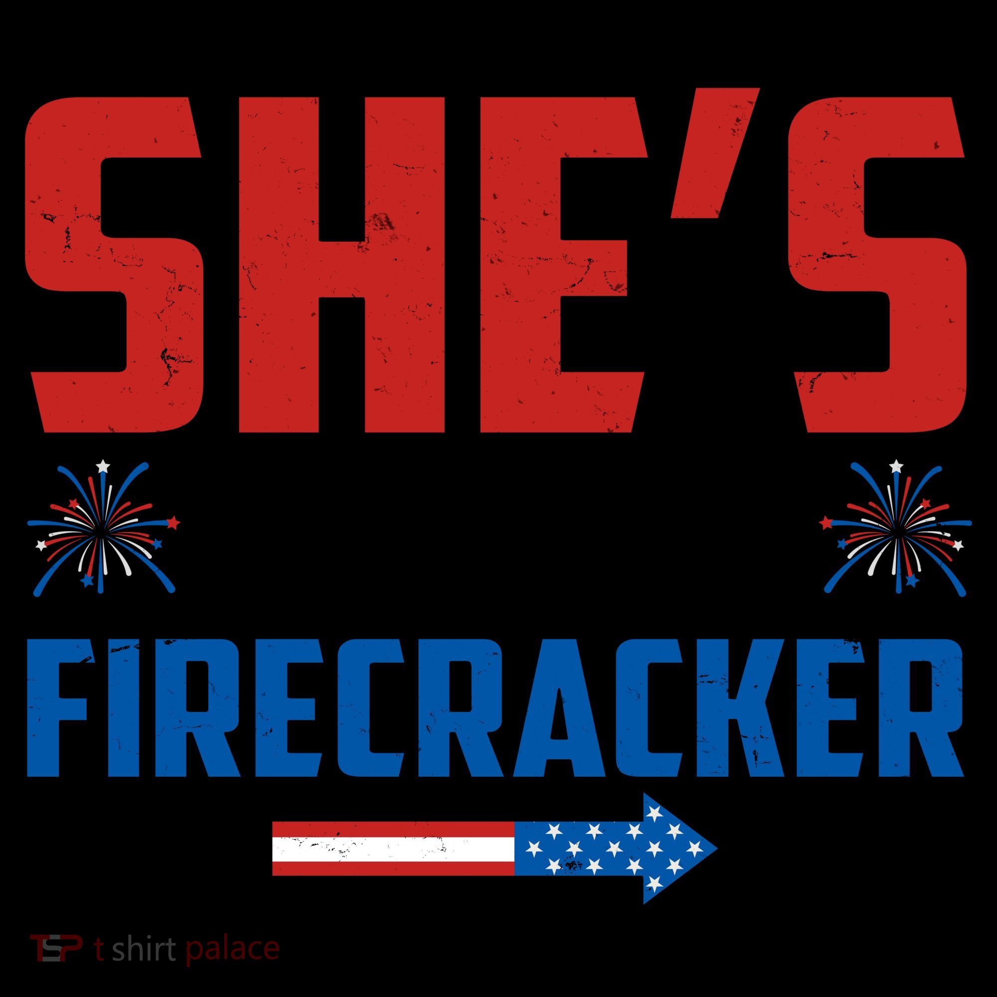 4th of July She's My Firecracker Matching Shirt Coffee Mug