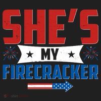4th of July She's My Firecracker Matching Shirt Beanie thumb 2