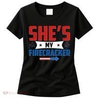 4th of July She's My Firecracker Matching Shirt Women's T-Shirt thumb 0
