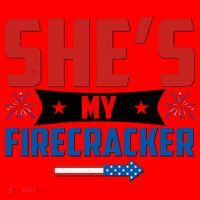 4th of July She's My Firecracker Matching Shirt Santa Hat thumb 1