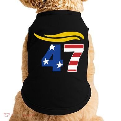 47 Trump Hair Doggie Tank
