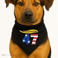 47 Trump Hair USA-Made Doggie Bandana thumb 1