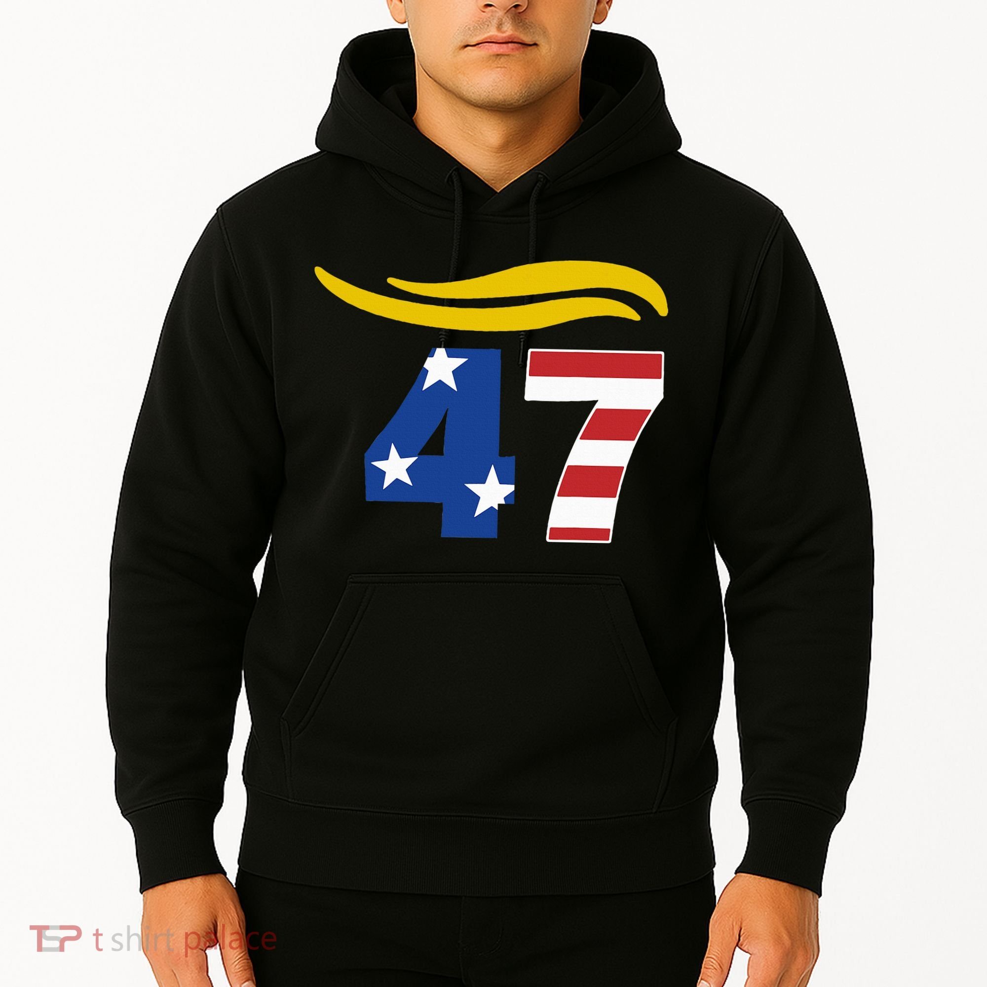 47 Trump Hair Hoodie