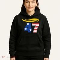 47 Trump Hair Hoodie thumb 5