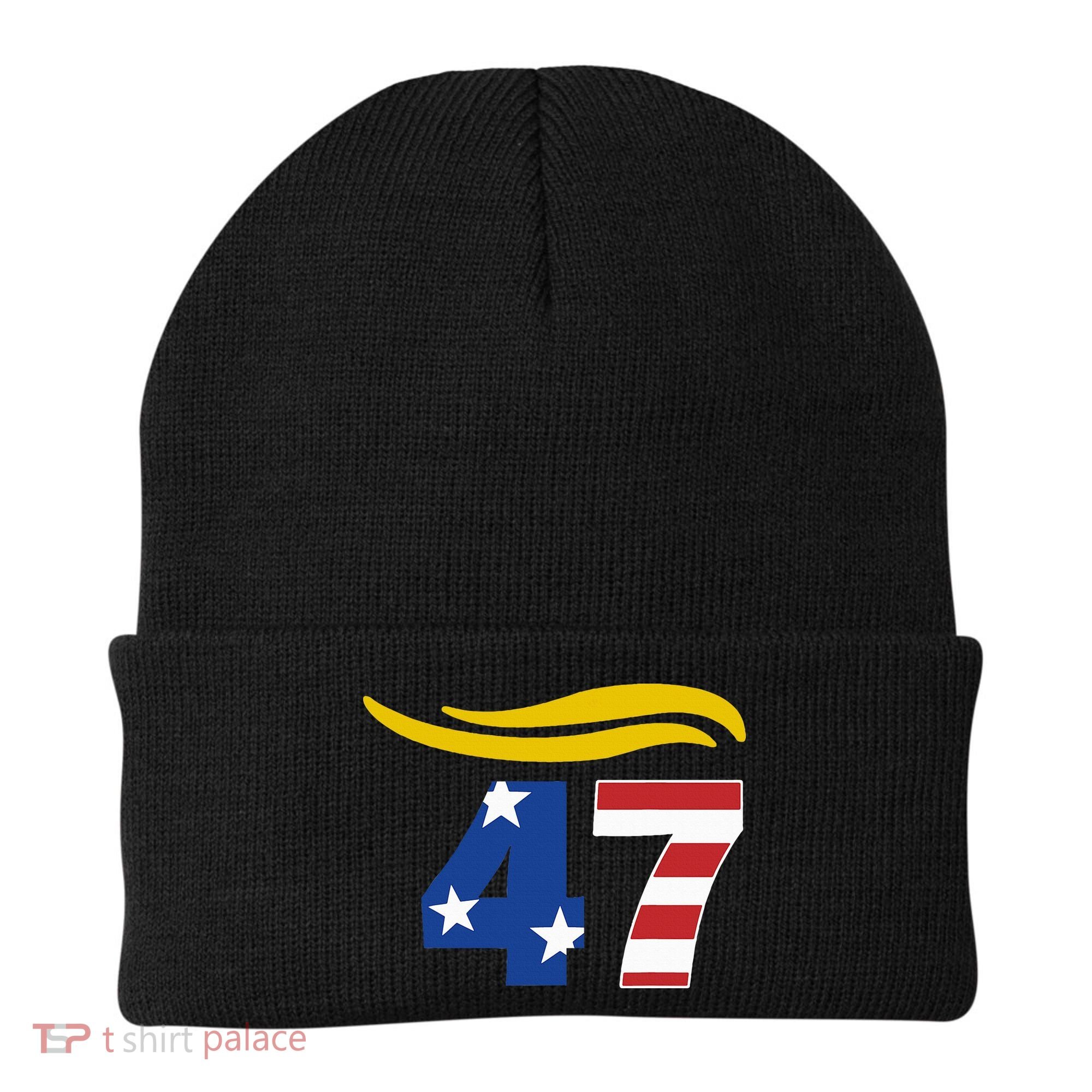 47 Trump Hair Beanie