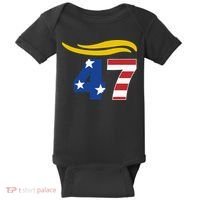 47 Trump Hair Baby Bodysuit thumb 0