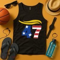 47 Trump Hair Tank Top thumb 4