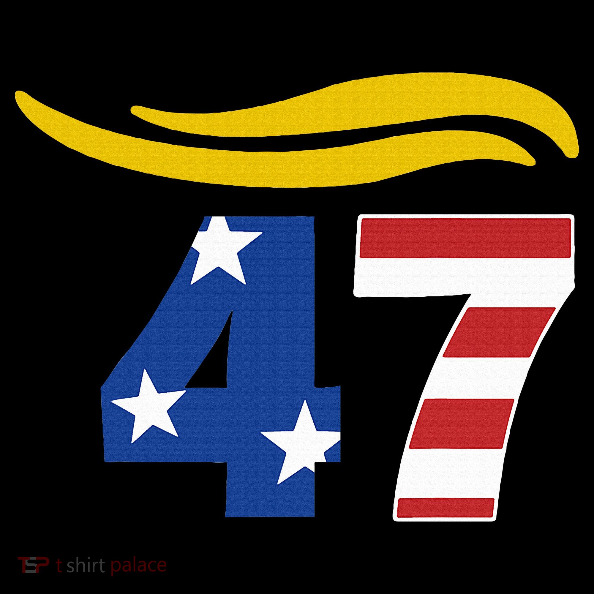 47 Trump Hair Kids Sweatshirt