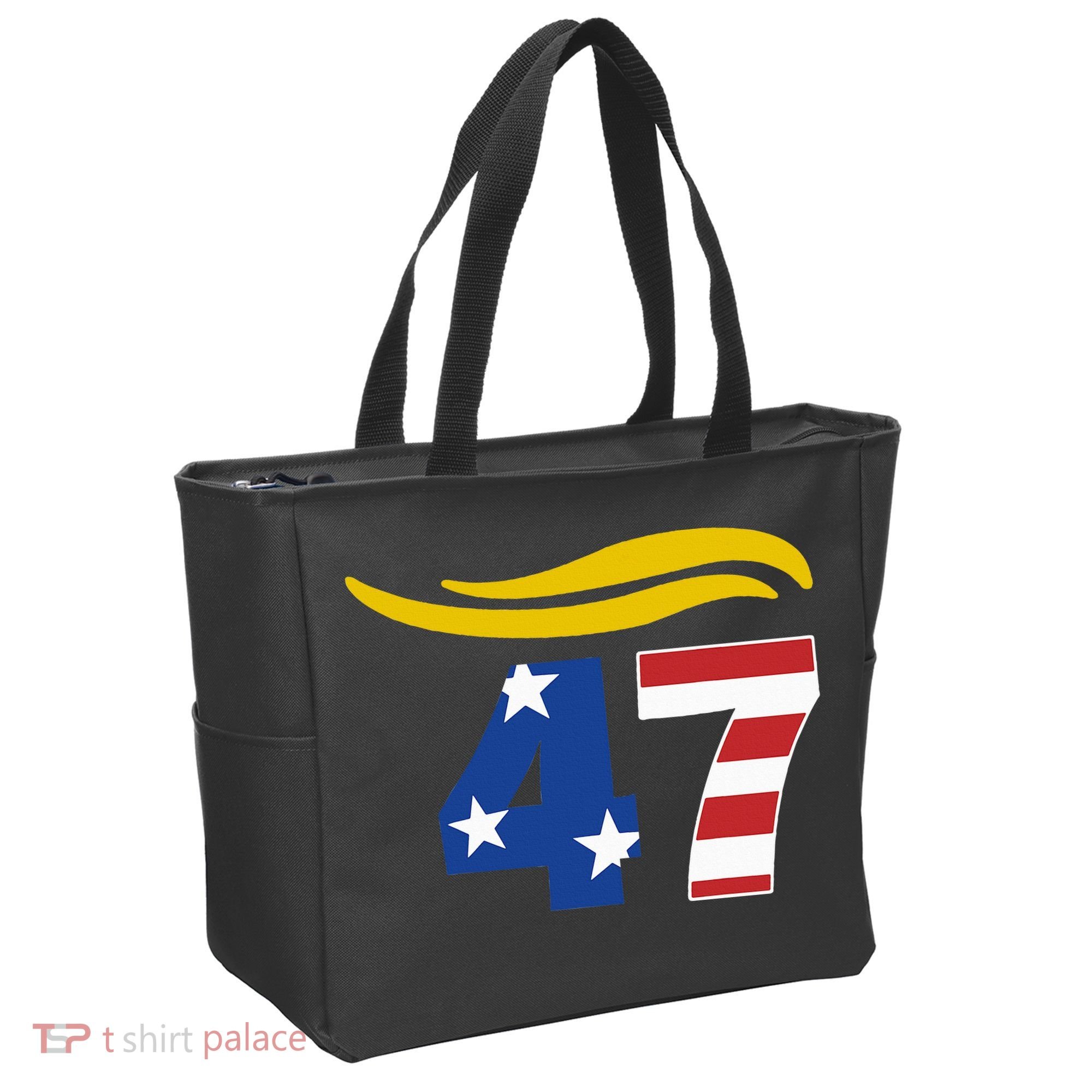 47 Trump Hair Tote Bag