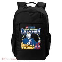 4 Time Indictment Champion Donald Trump 45 Backpack thumb 0