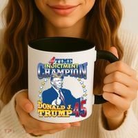 4 Time Indictment Champion Donald Trump 45 Coffee Mug thumb 3