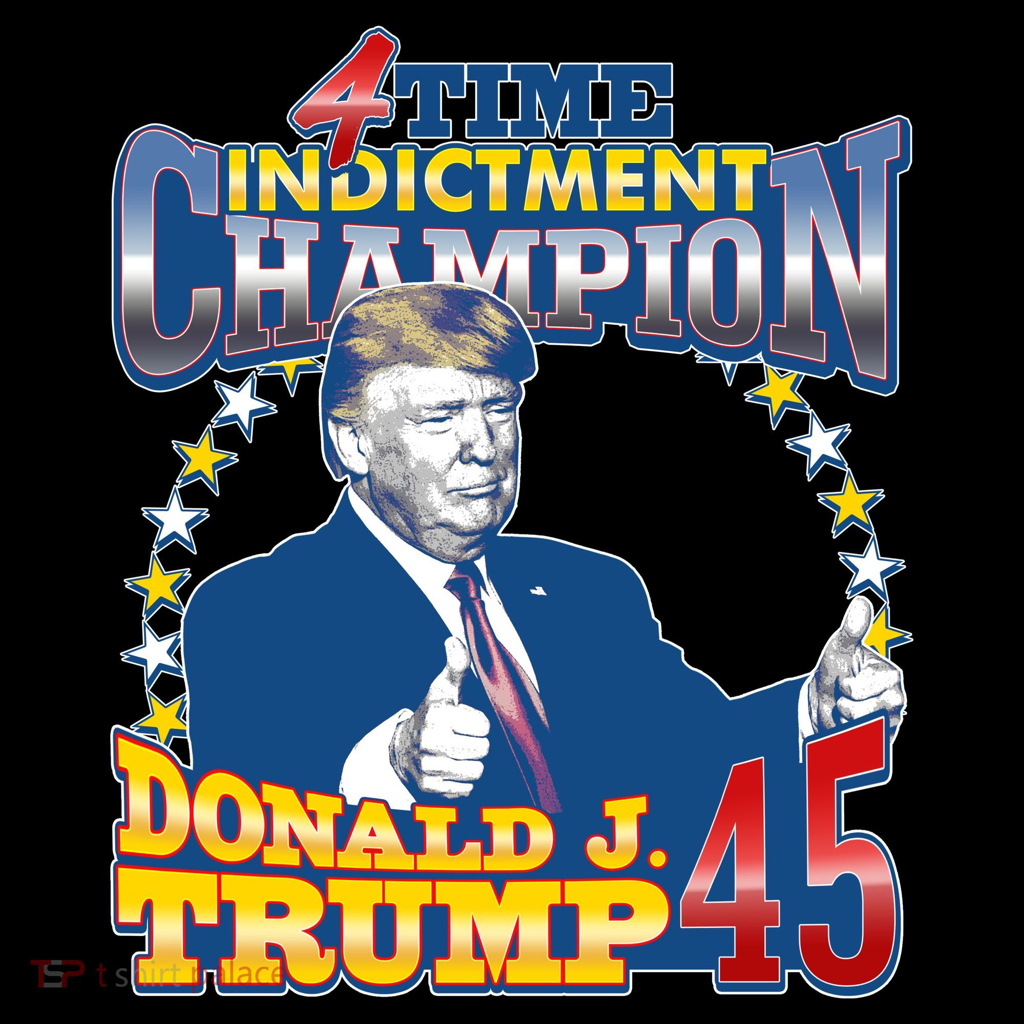 4 Time Indictment Champion Donald Trump 45 Coffee Mug