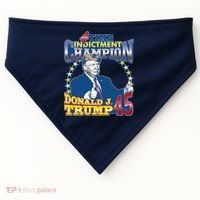 4 Time Indictment Champion Donald Trump 45 USA-Made Doggie Bandana thumb 0