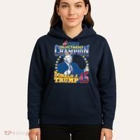 4 Time Indictment Champion Donald Trump 45 Hoodie thumb 5