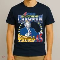 4 Time Indictment Champion Donald Trump 45 T-Shirt thumb 3