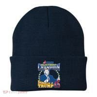 4 Time Indictment Champion Donald Trump 45 Beanie thumb 0