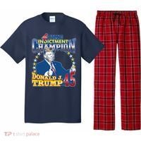 4 Time Indictment Champion Donald Trump 45 Pajama Set thumb 0