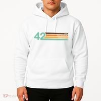 42 The Meaning Of Life Universe Everything Retro Hoodie thumb 2