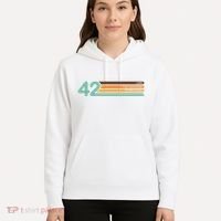 42 The Meaning Of Life Universe Everything Retro Hoodie thumb 5